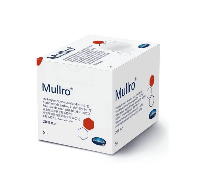 PAUL HARTMANN AG Haarband Hartmann Mullro®, praktischer Verbandmull - 10 cm x 5 m von PAUL HARTMANN AG