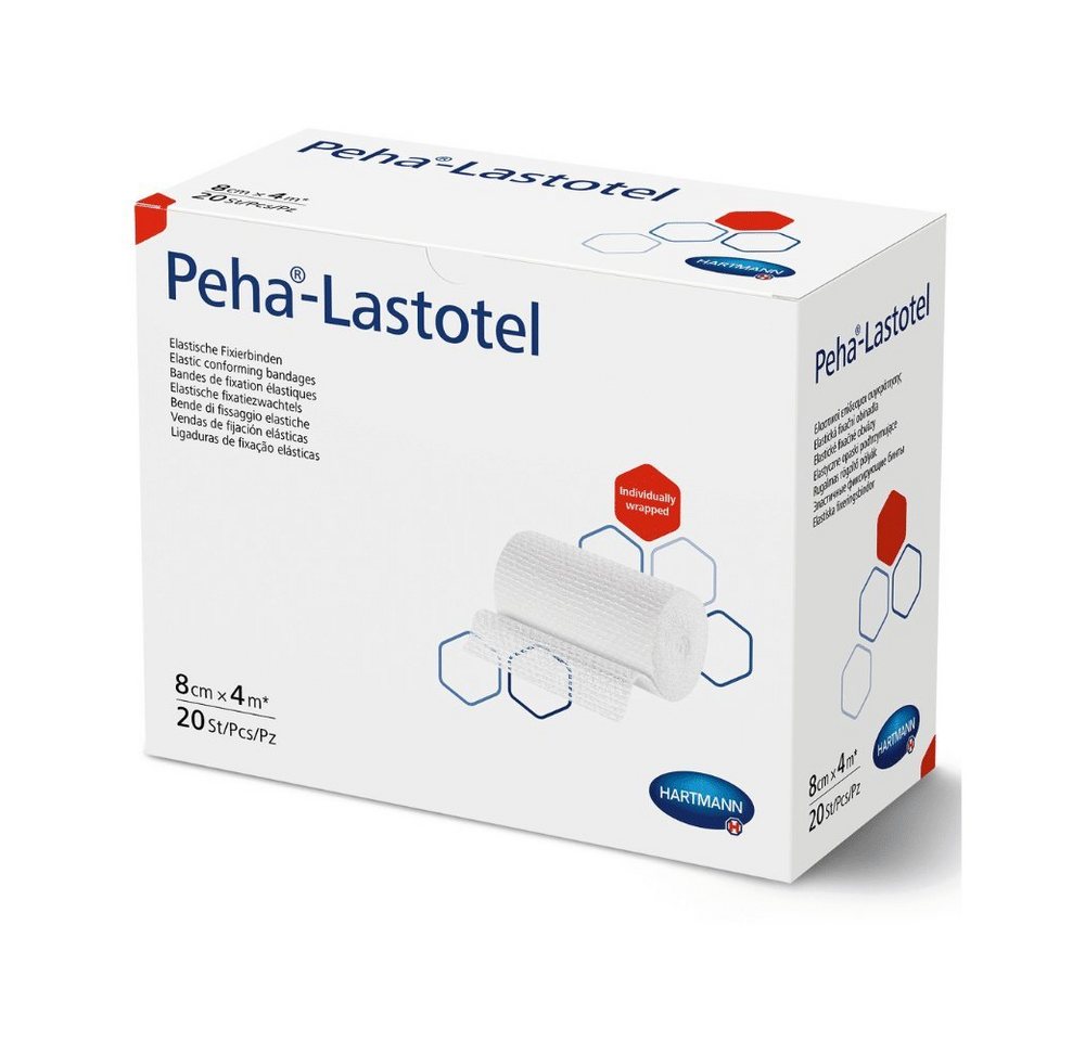 PAUL HARTMANN AG Haarband Hartmann Peha®-Lastotel® Fixierbinde - 20 Stück von PAUL HARTMANN AG