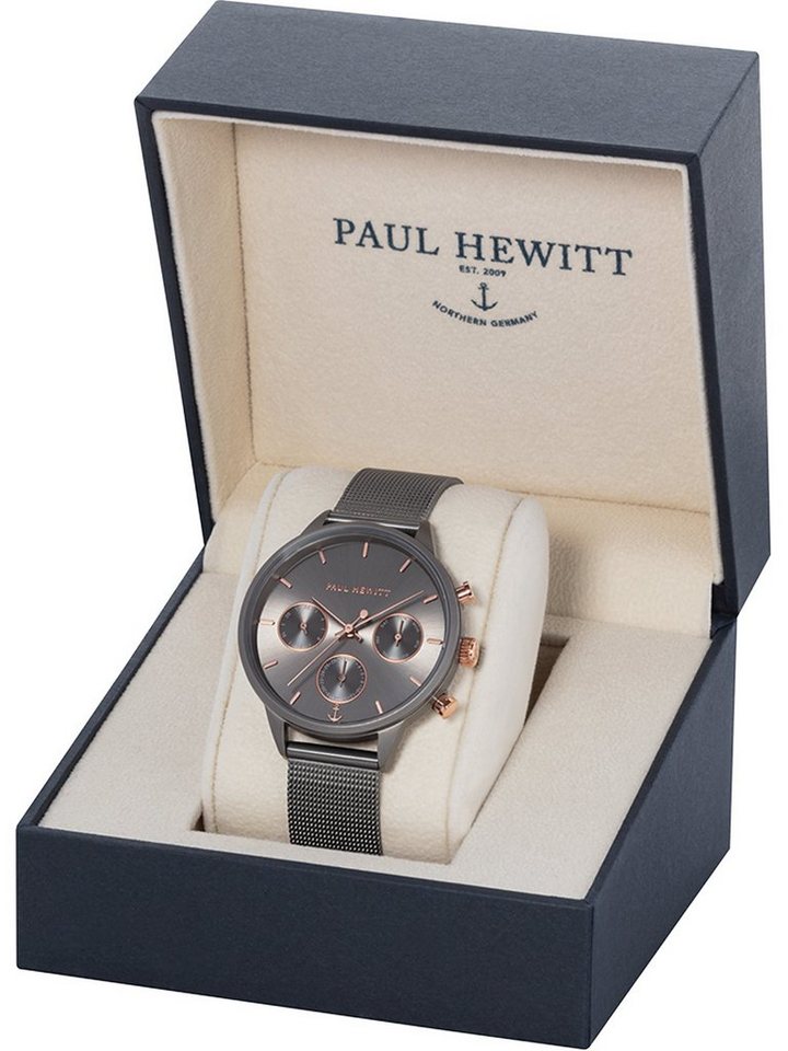 PAUL HEWITT Chronograph Paul Hewitt Damen-Uhren Analog Quarz von PAUL HEWITT