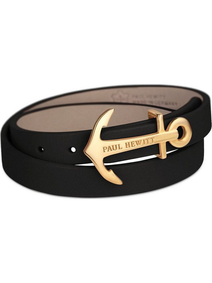 PAUL HEWITT Armband Paul Hewitt Unisex-Armband Leder, Edelstahl, Unisexschmuck von PAUL HEWITT