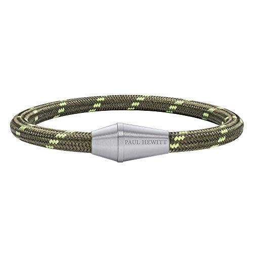 PAUL HEWITT Segeltau Armband Conic mit robustem Magnetverschluss in Bojenform aus gebürstetem Edelstahl in Silber von PAUL HEWITT