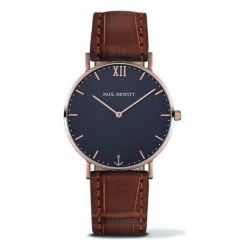 Paul Hewitt Unisex Erwachsene Analog Quarz Uhr mit Leder Armband PH-SA-R-St-B-14S Paul Hewitt Unisex Erwachsene Analog Quarz Uhr mit Leder Armband PH-SA-R-St-B-14S von PAUL HEWITT