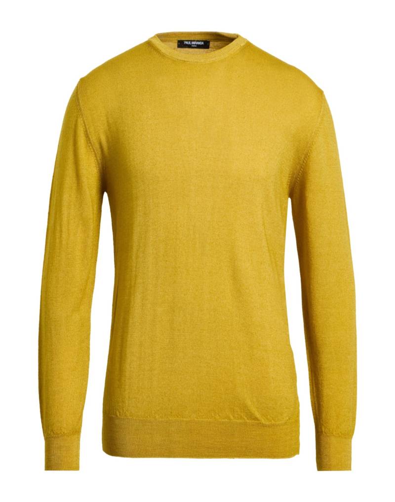 PAUL MIRANDA Pullover Herren Senf von PAUL MIRANDA