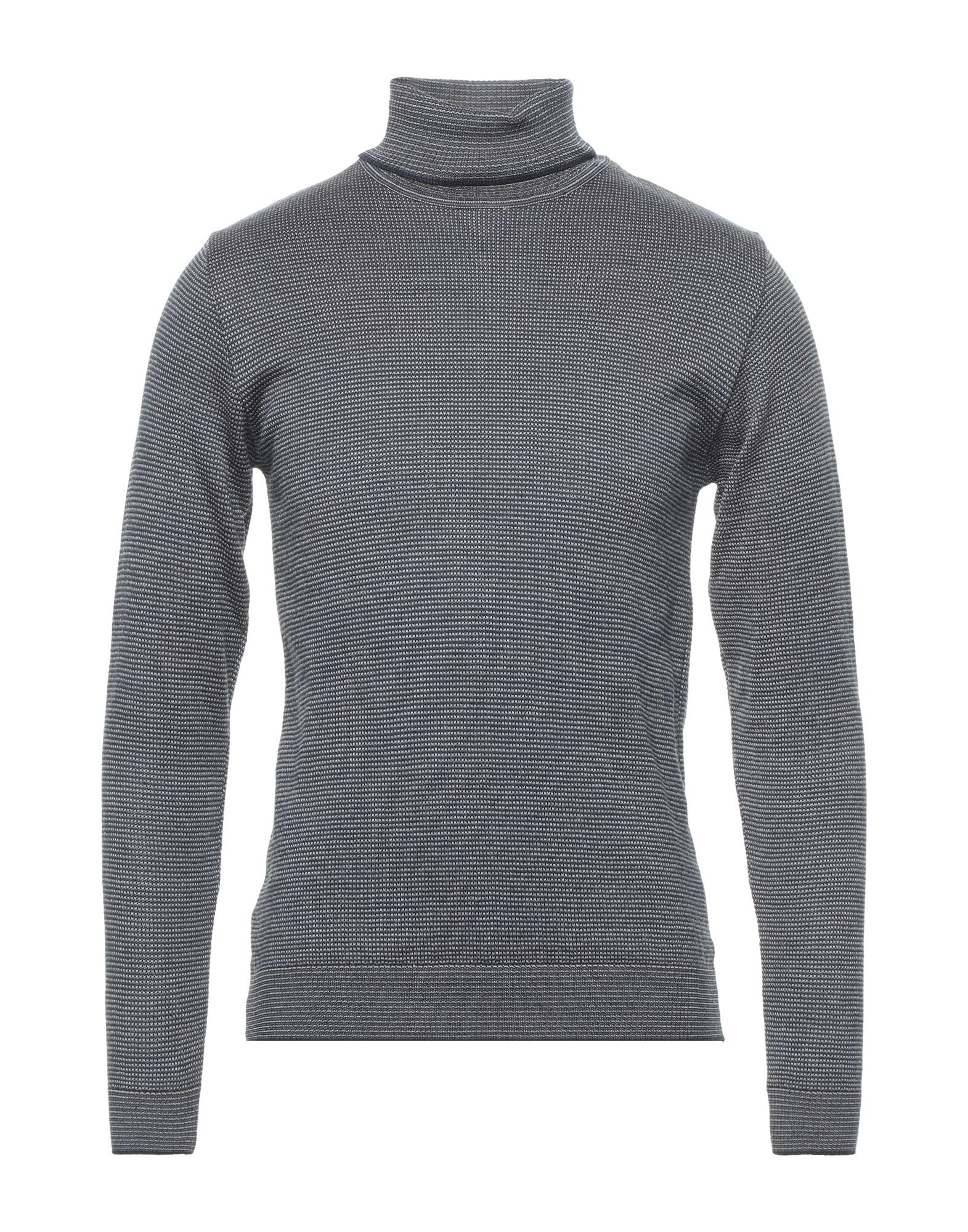 PAUL MIRANDA Rollkragenpullover Herren Taubenblau von PAUL MIRANDA