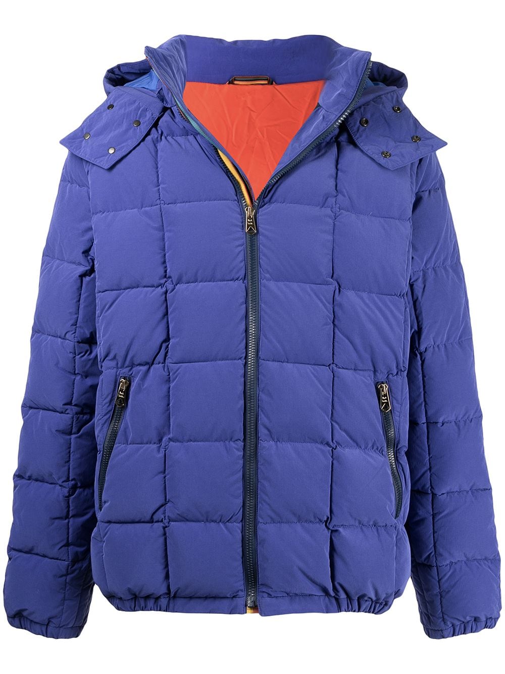 Paul Smith Daunenjacke mit Kapuze - Blau von Paul Smith