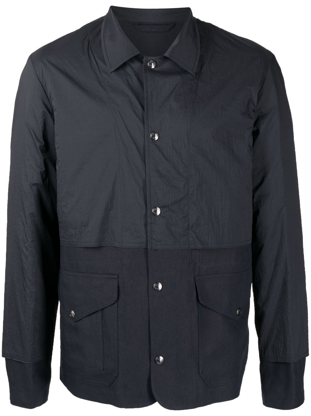 Paul Smith Hemdjacke aus Leinen - Blau von Paul Smith