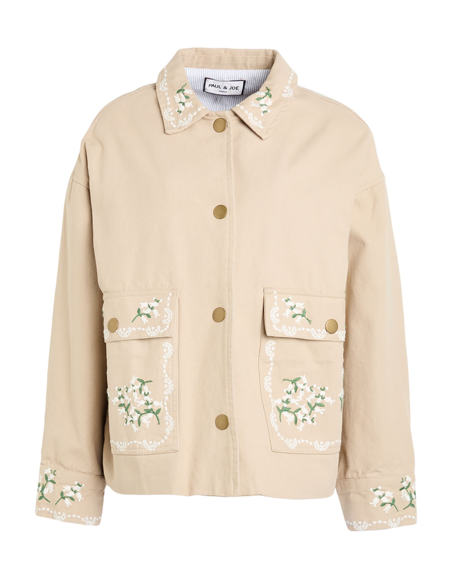 PAUL & JOE Jacke & Anorak Damen Beige von PAUL & JOE