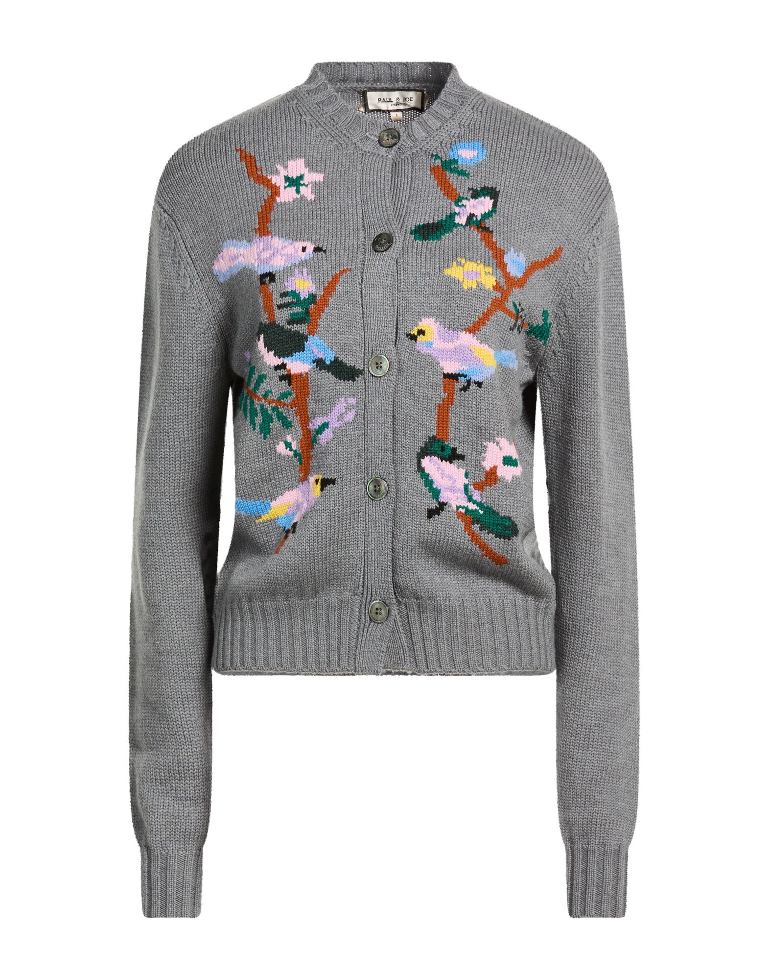 PAUL & JOE Strickjacke Damen Grau von PAUL & JOE