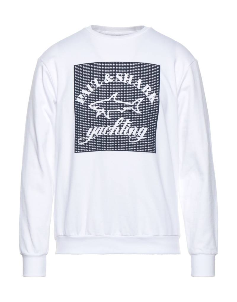 PAUL & SHARK Sweatshirt Herren Weiß von PAUL & SHARK