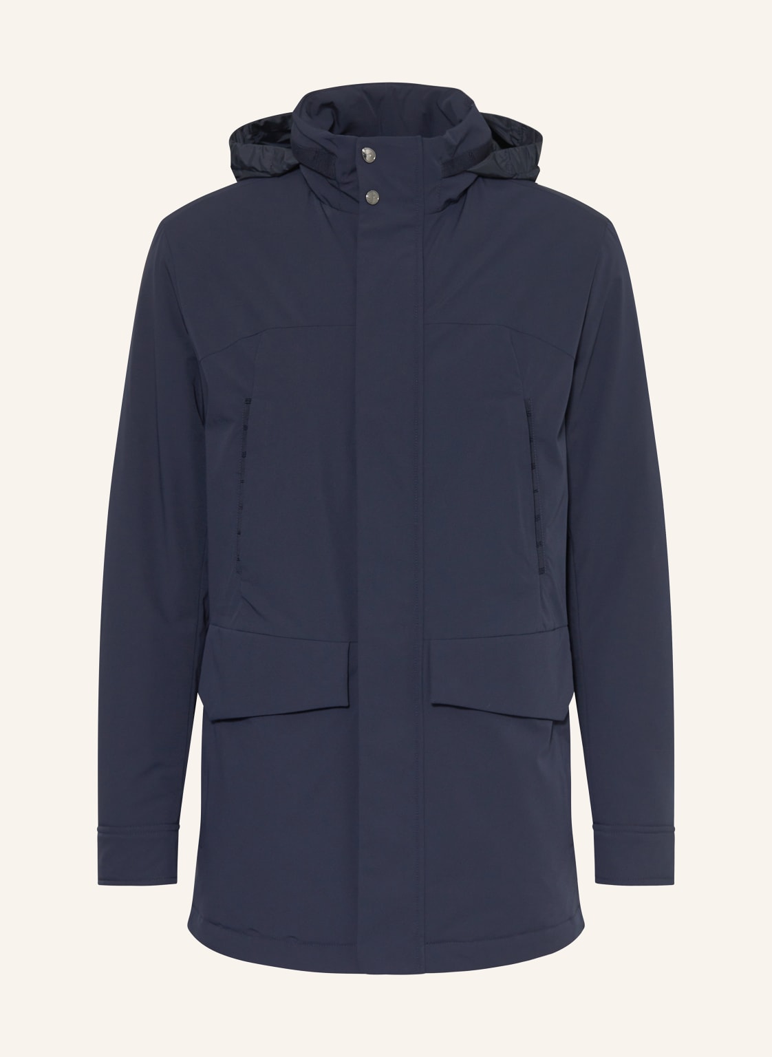 Paul & Shark Fieldjacket Typhoon® Re-4X4 Mit Primaloft®-Isolierung blau von PAUL & SHARK