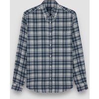 Paul & Shark Flanellhemd mit Brusttasche und Check-Muster in 43 von PAUL & SHARK