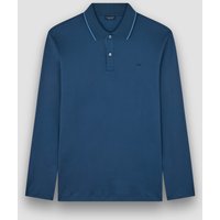 Paul & Shark Glattes Langarm-Poloshirt aus merzerisierter Baumwolle in L von PAUL & SHARK