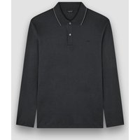 Paul & Shark Glattes Langarm-Poloshirt aus merzerisierter Baumwolle in XL von PAUL & SHARK