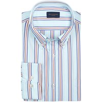 Paul & Shark Glattes Streifenhemd aus Supima-Baumwolle von PAUL & SHARK