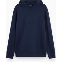 Paul & Shark Hoodie mit Logo-Aufnäher und Stretchanteil in M von PAUL & SHARK