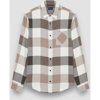 Paul & Shark Leichtes Flanell-Overshirt mit Check-Muster und Brusttasche in S von PAUL & SHARK