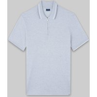 Paul & Shark Piqué-Poloshirt mit Kontraststreifen und kurzem Reißverschluss in XL von PAUL & SHARK