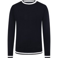Paul & Shark Pullover aus reiner Schurwolle mit Rundhalsausschnitt in L von PAUL & SHARK