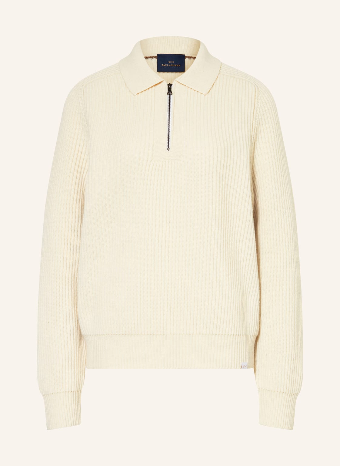 Paul & Shark Pullover weiss von PAUL & SHARK