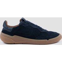 Paul & Shark Sneaker aus Veloursleder mit Logo-Schlaufe an der Zunge in 40 von PAUL & SHARK