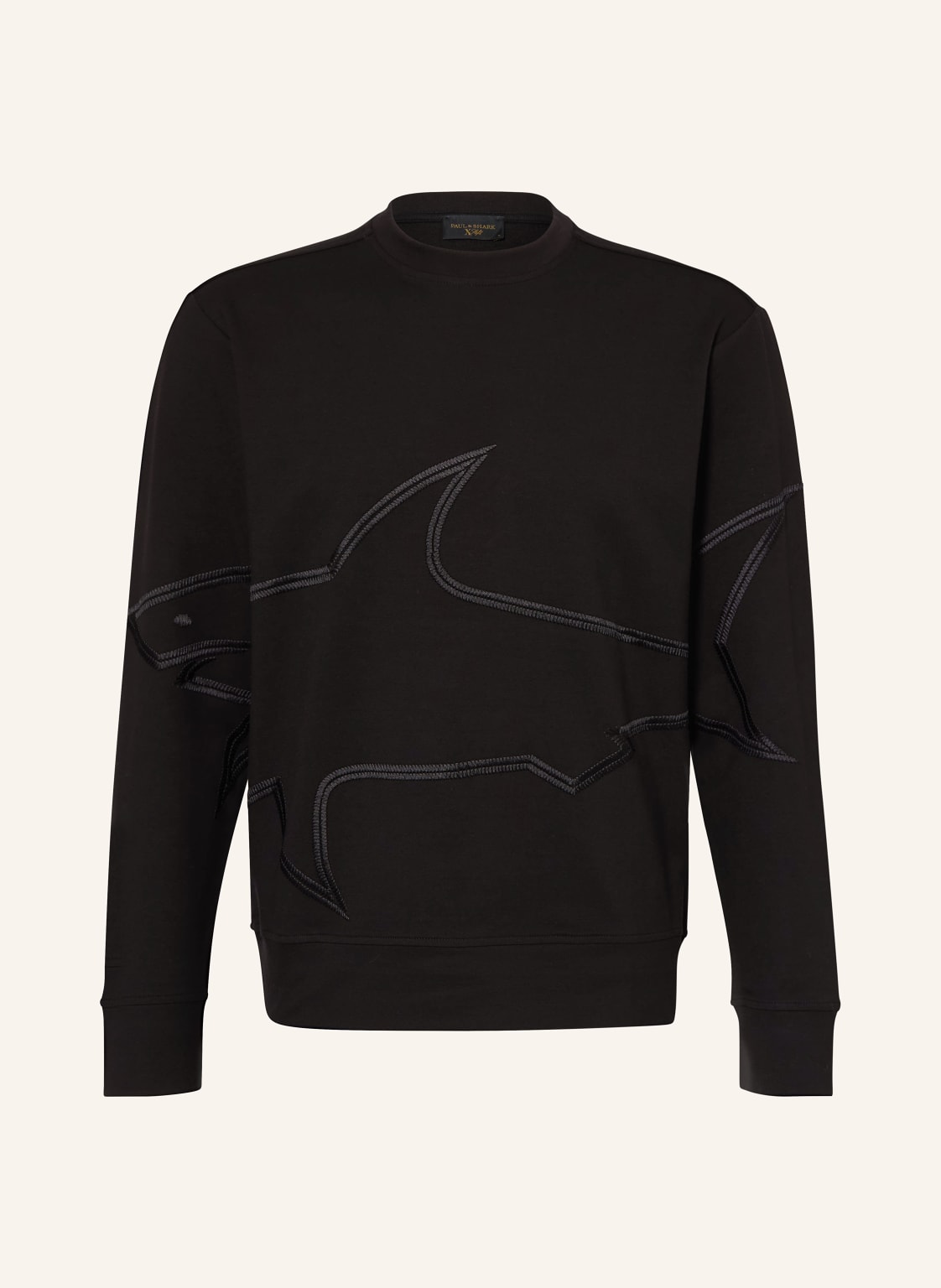 Paul & Shark Sweatshirt schwarz von PAUL & SHARK