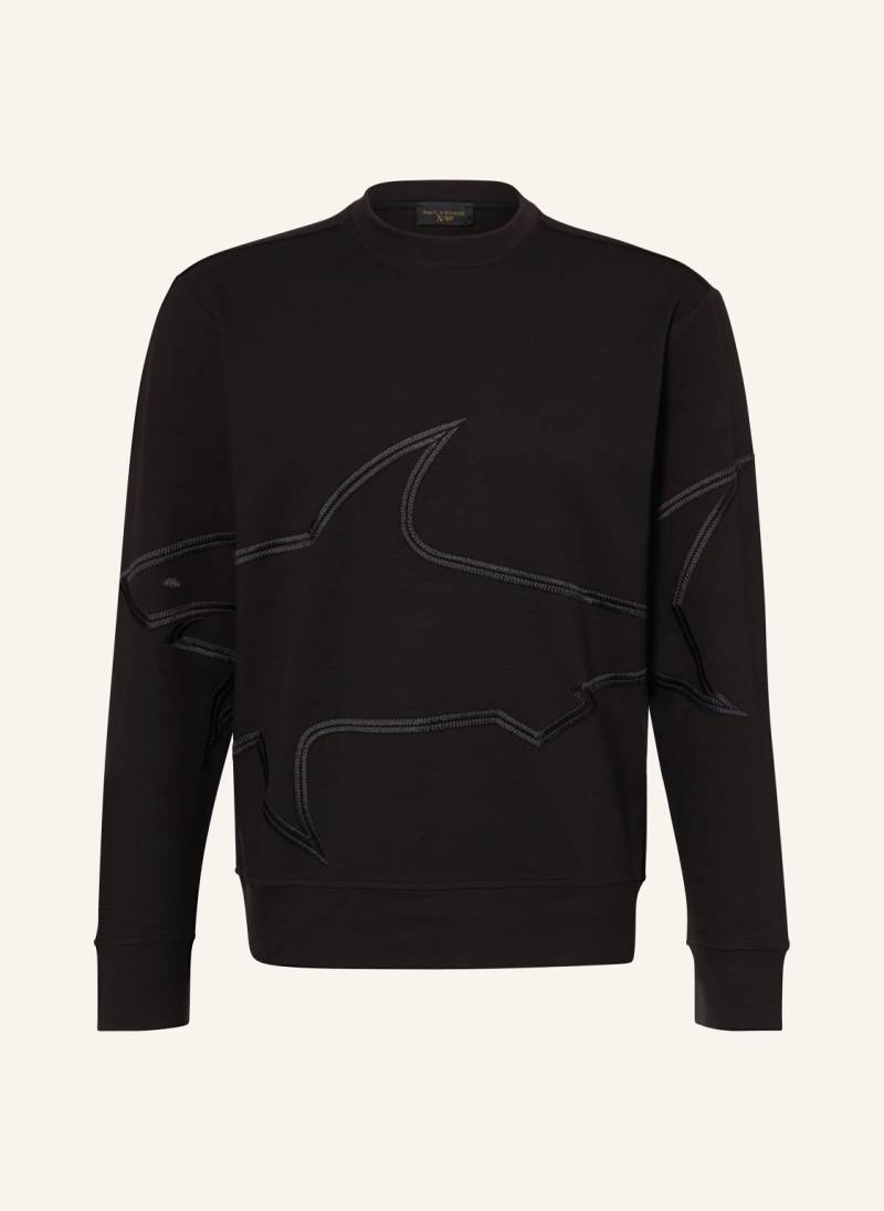 Paul & Shark Sweatshirt schwarz von PAUL & SHARK