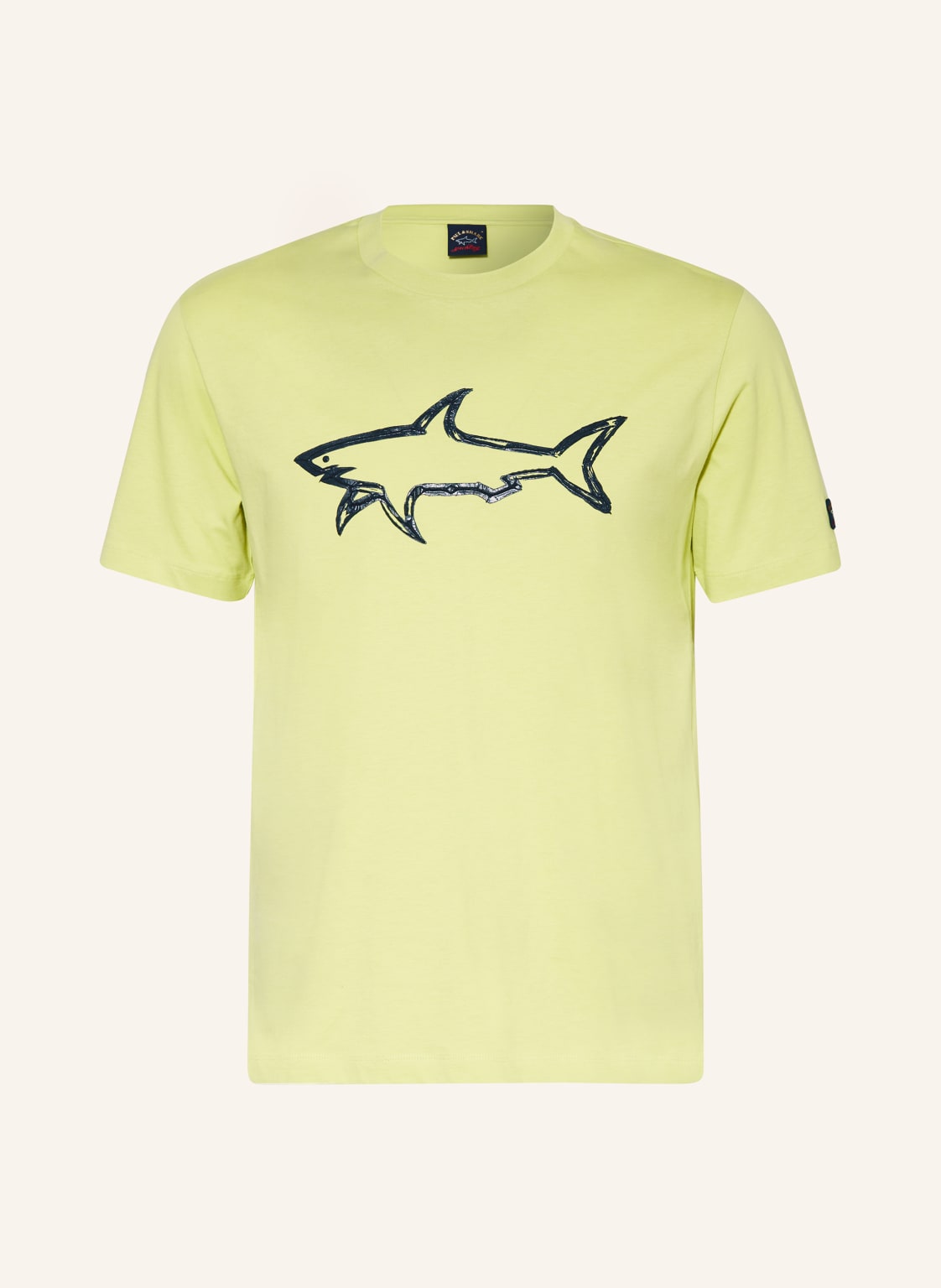 Paul & Shark T-Shirt gelb von PAUL & SHARK