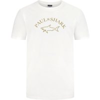 Paul & Shark T-Shirt mit Label-Print von PAUL & SHARK