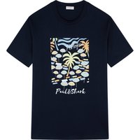 Paul & Shark T-Shirt mit Palmen-Print von PAUL & SHARK