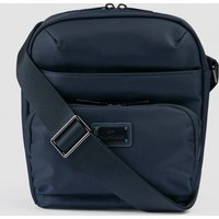 Paul & Shark Umhängetasche mit Label-Aufnäher und Lederakzenten in 0 von PAUL & SHARK