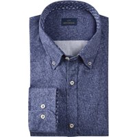 Paul & Shark Weiches Hemd mit Fischgrät-Muster und Ausputz von PAUL & SHARK