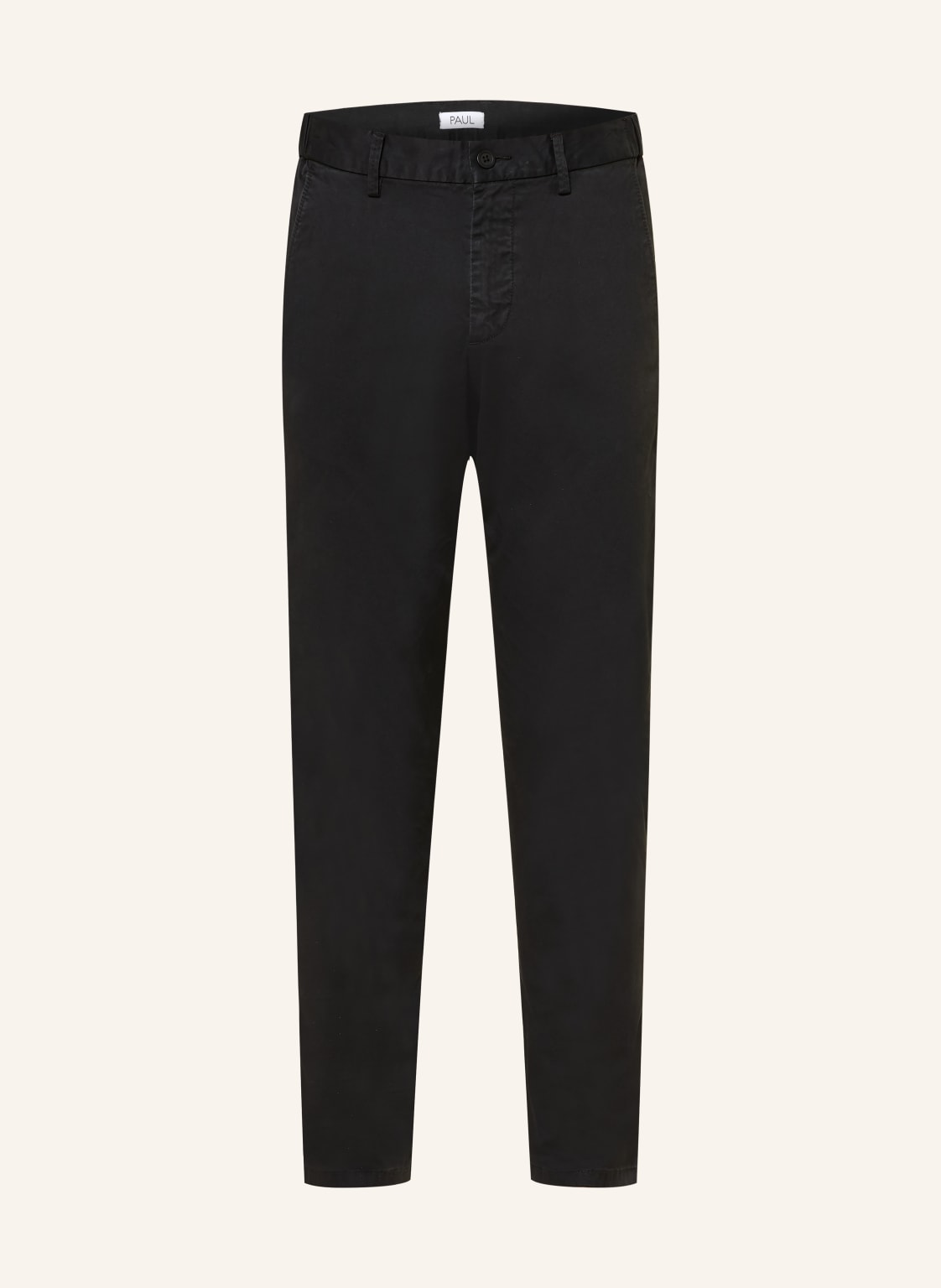 Paul Chino Regular Fit schwarz von PAUL