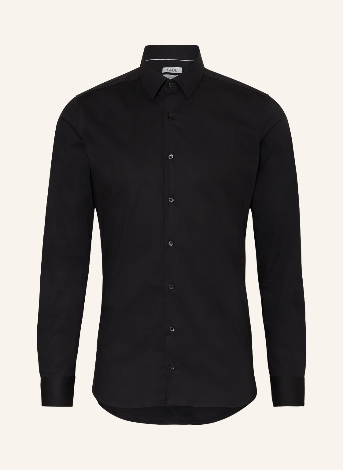 Paul Hemd Slim Fit schwarz von PAUL