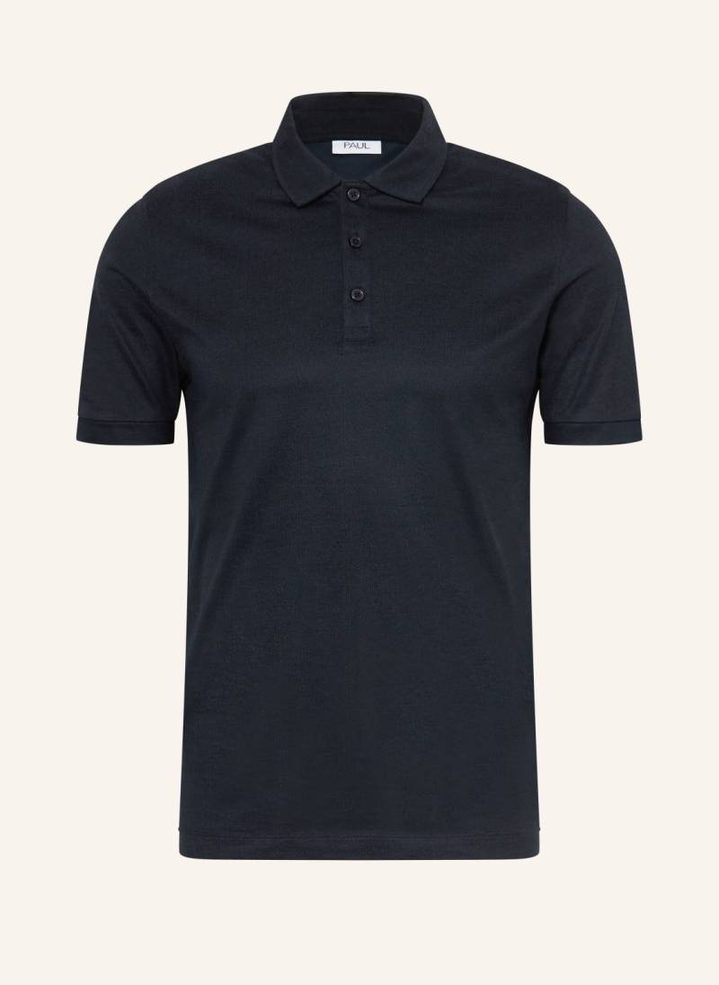 Paul Jersey-Poloshirt blau von PAUL