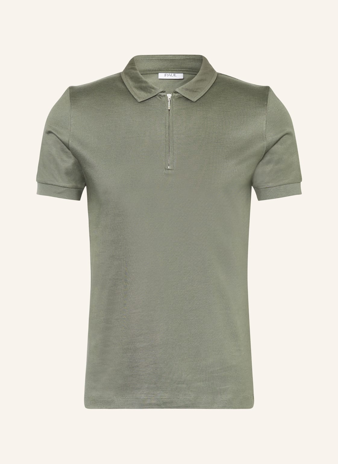 Paul Jersey-Poloshirt gruen von PAUL