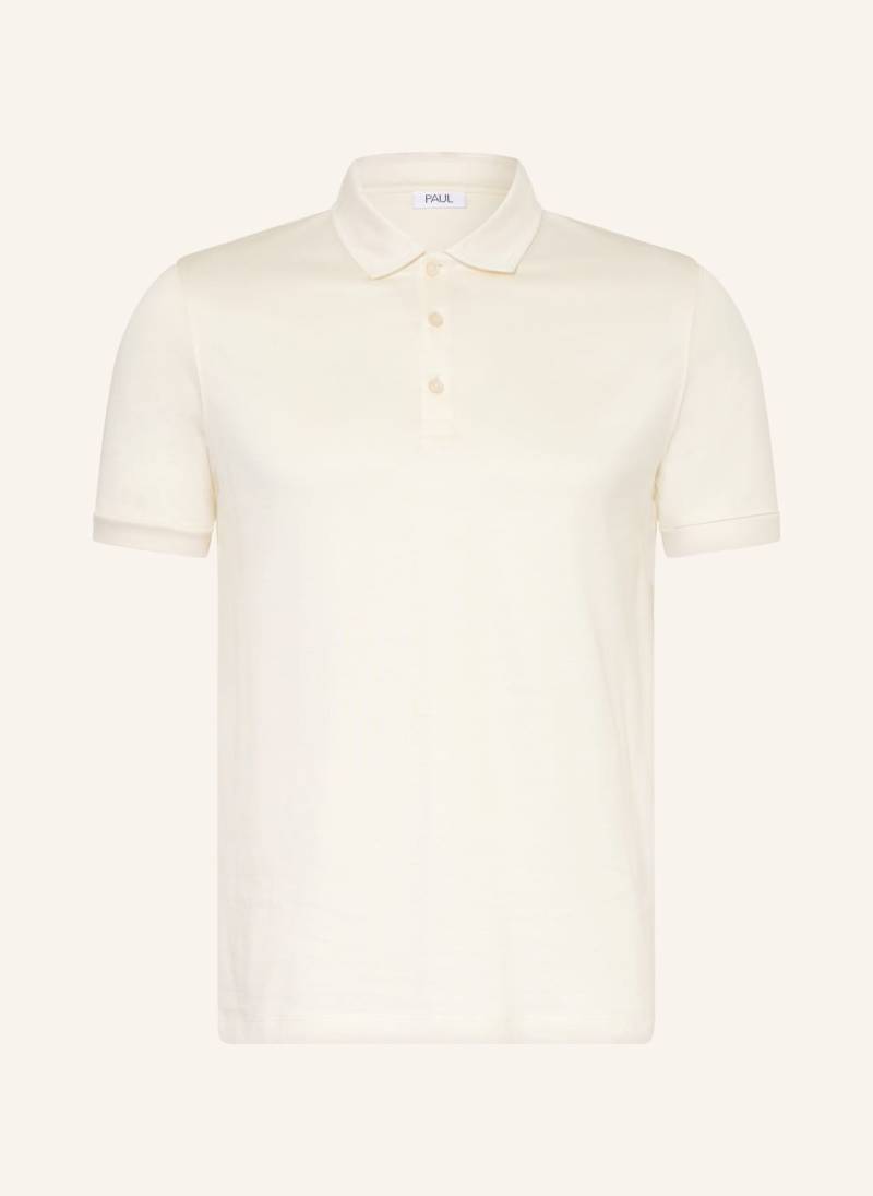 Paul Jersey-Poloshirt weiss von PAUL