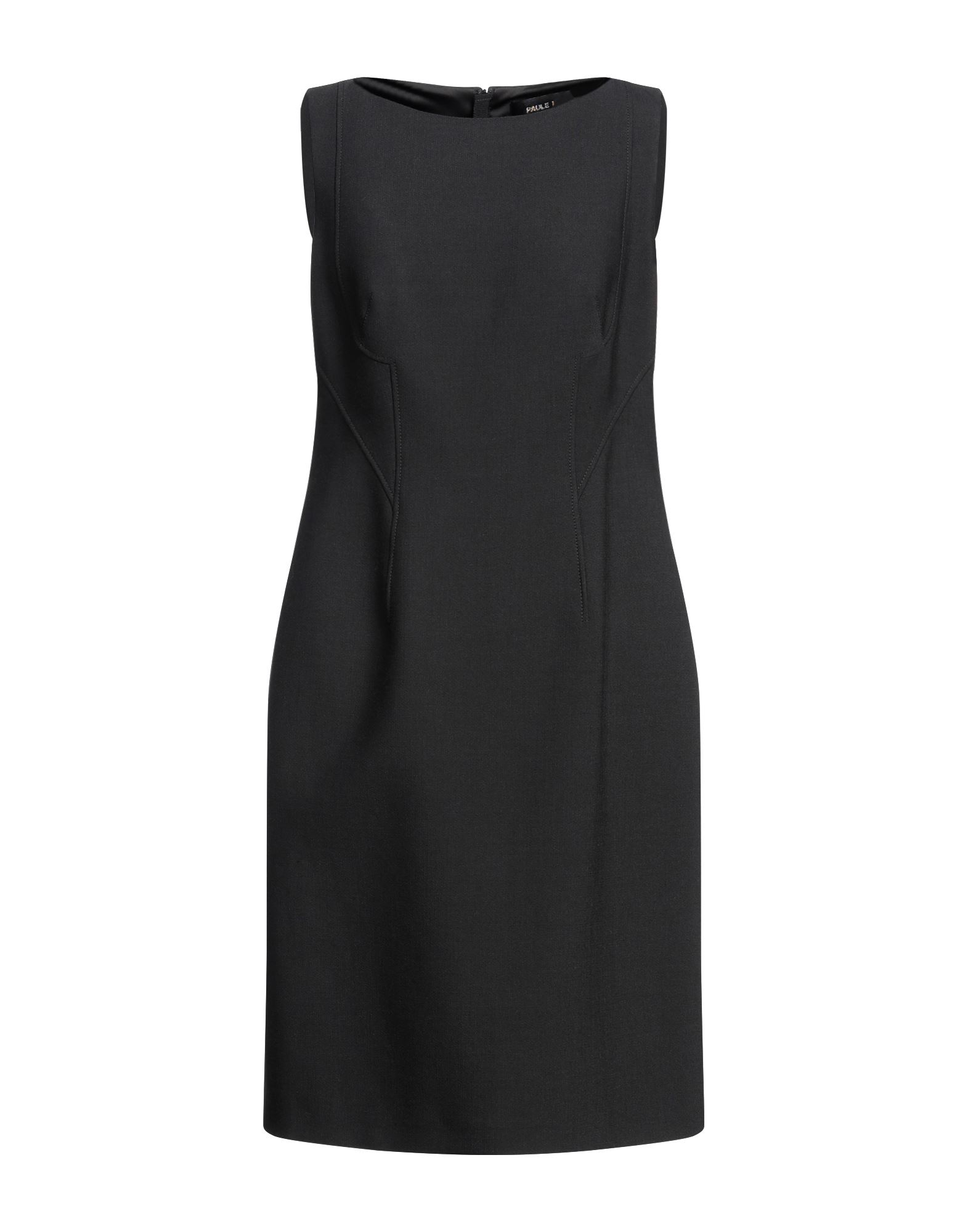 PAULE KA Midi-kleid Damen Schwarz von PAULE KA