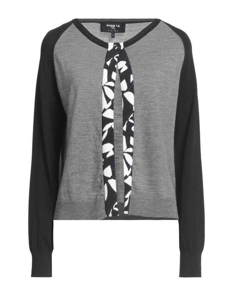 PAULE KA Strickjacke Damen Grau von PAULE KA