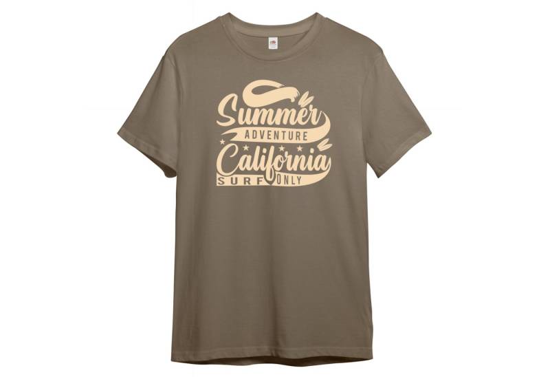 PAULGOS Print-Shirt Herren T-Shirt "Summer Adventure" von PAULGOS