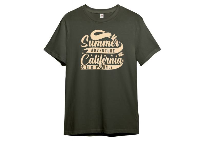 PAULGOS Print-Shirt Herren T-Shirt "Summer Adventure" von PAULGOS