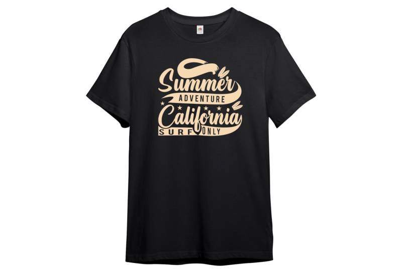 PAULGOS Print-Shirt Herren T-Shirt "Summer Adventure" von PAULGOS