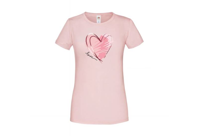 PAULGOS T-Shirt Damen T-Shirt "Love-Herz" von PAULGOS