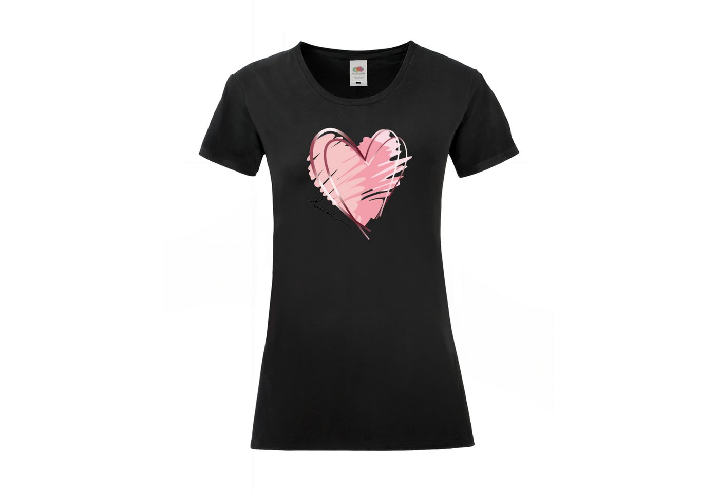 PAULGOS T-Shirt Damen T-Shirt "Love-Herz" von PAULGOS