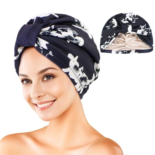 PAULOF PENG Chemo-Kopftuch für Frauen mit Haarausfall - Krebspatienten-Mütze Chemotherapie Turban (12) von PAULOF PENG