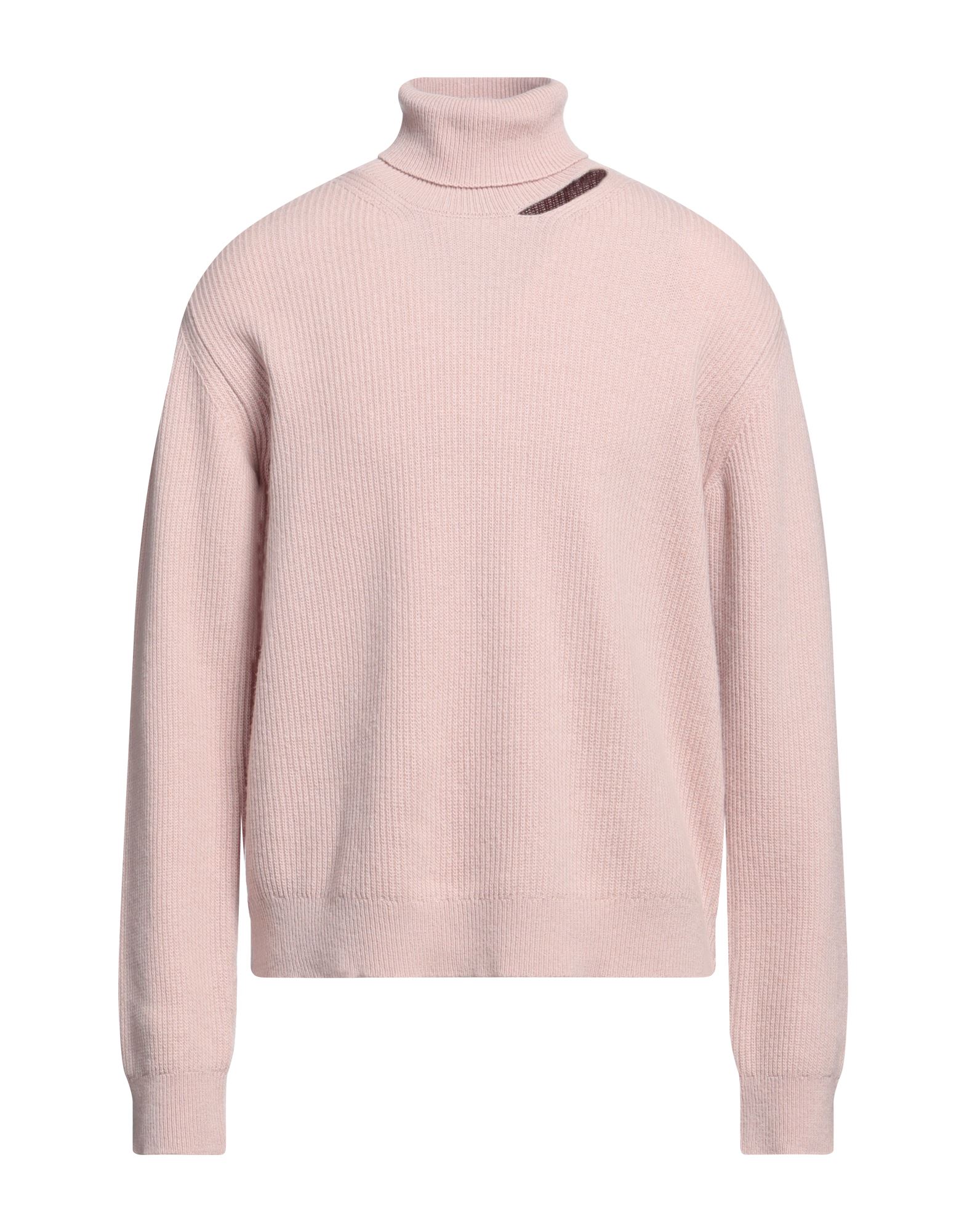 PAURA Rollkragenpullover Herren Hellrosa von PAURA