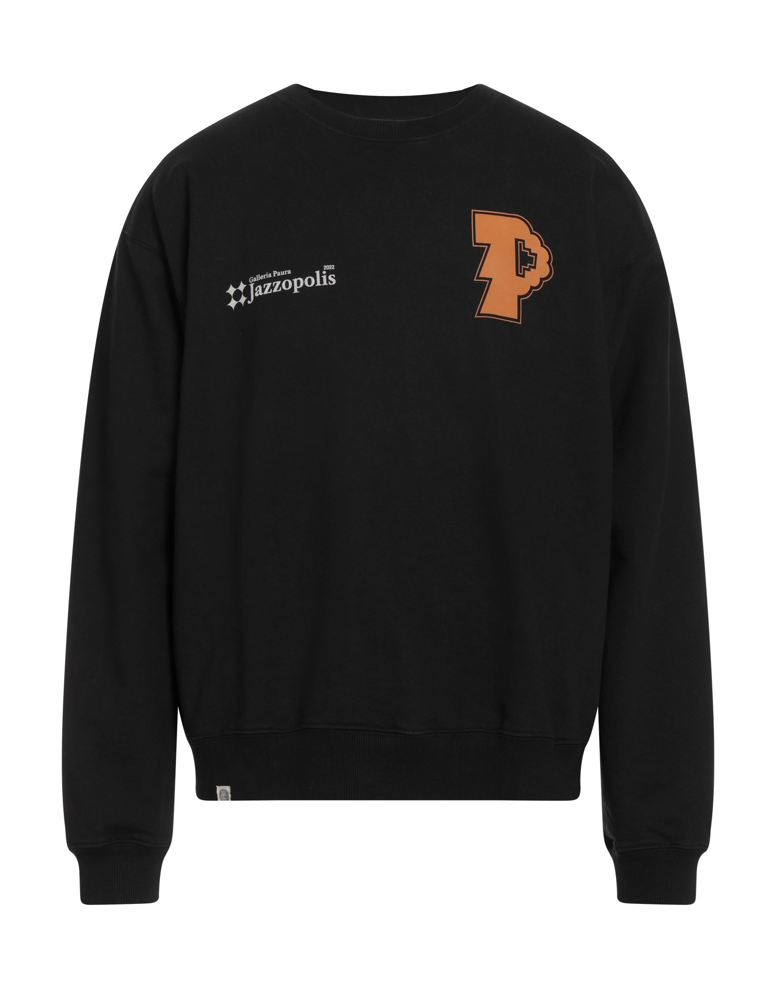 PAURA Sweatshirt Herren Schwarz von PAURA