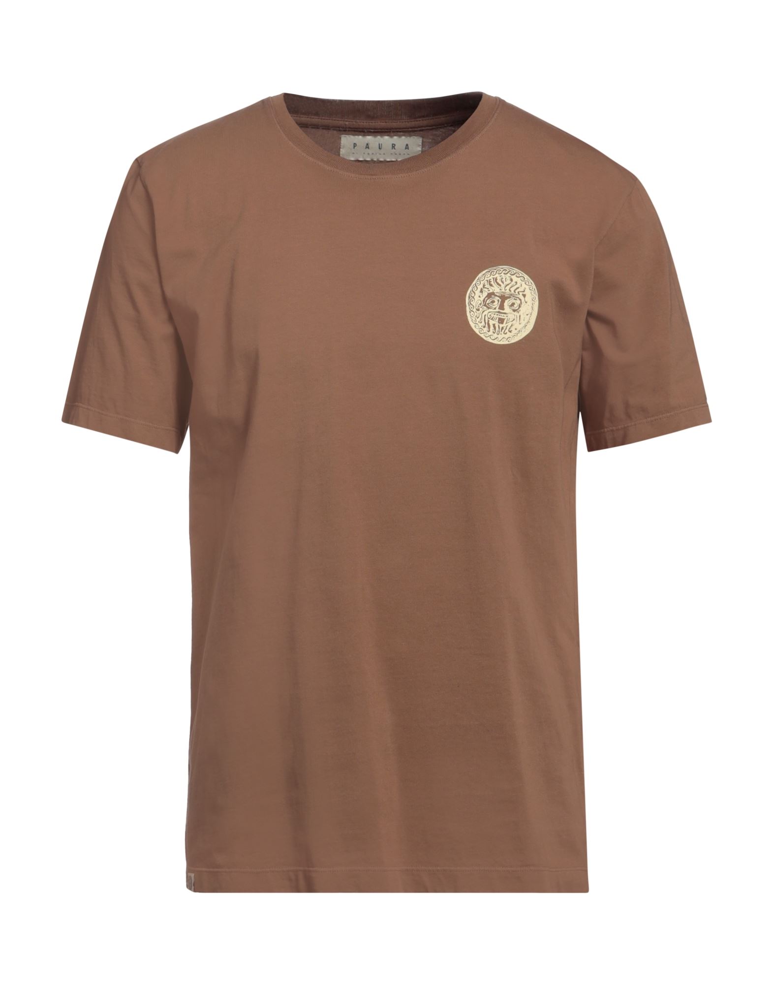 PAURA T-shirts Herren Braun von PAURA