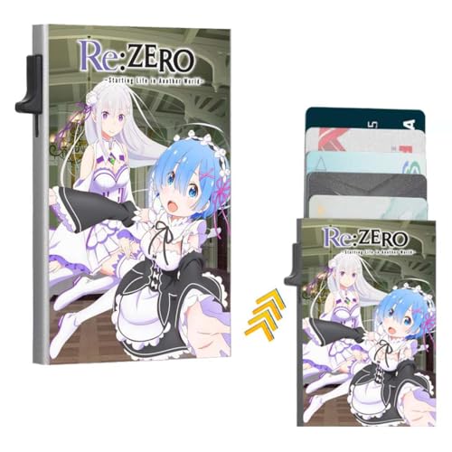 Re:Zero Starting Life in Another World (Re Zero) Slim Wallet Offiziell lizenziert, Grau von PAVAYA