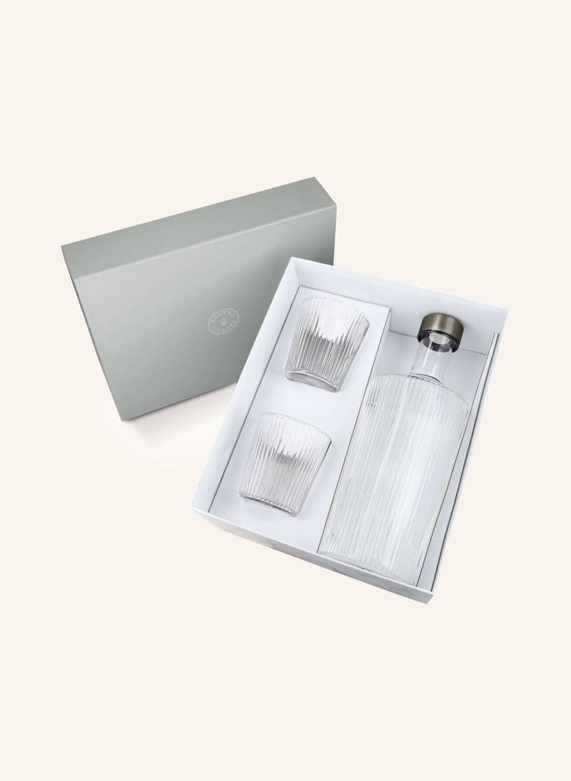 Paveau 3er-Set: Trinkgläser Und Flasche weiss Paveau 3er-Set: Trinkgläser Und Flasche weiss von PAVEAU