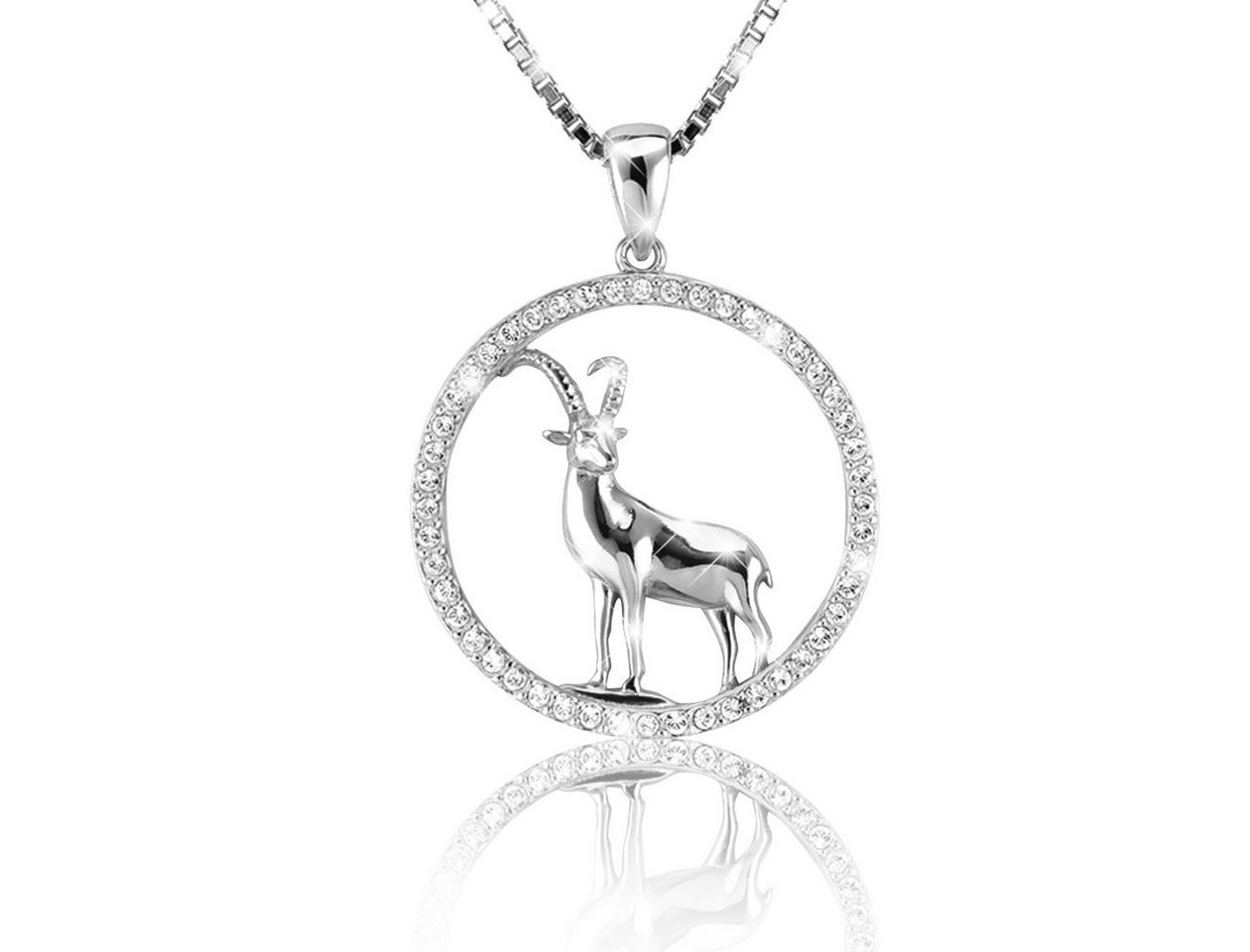PAVELS Kette mit Anhänger Steinbock, Elegante Sternzeichenkette für den Steinbock PAVELS Kette mit Anhänger Steinbock, Elegante Sternzeichenkette für den Steinbock von PAVELS